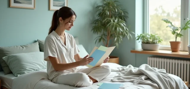 Comment choisir la couleur idéale pour une chambre adulte et favoriser le sommeil