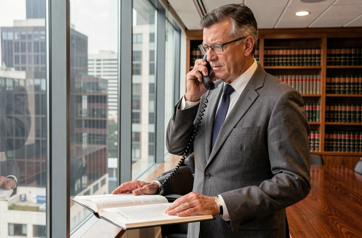 Juriste spécialisé en recouvrement contactant le service juridique de la Banque Postale par téléphone